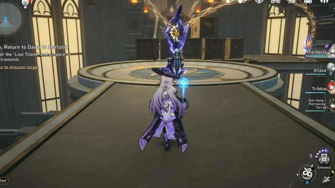 HSR - Hero, Return to Dawn in Mortality - Talk to Anaxa