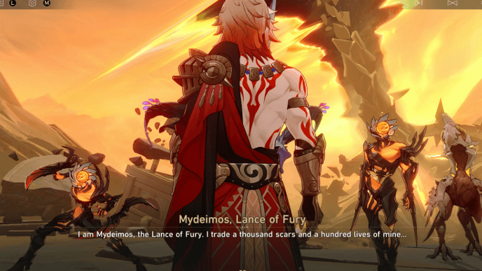 HSR - Hero, Return to Dawn in Mortality - Talk to Mydei