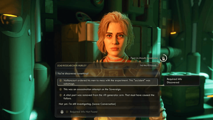 Dr Hurley Required Info