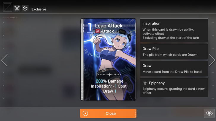 Chaos Zero Nightmare - Inspiration Card