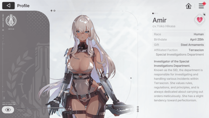 Chaos Zero Nightmare - Yuki Amir Connection Tease