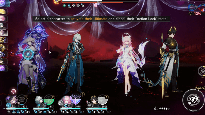 Star Rail - Anti-Creator, Hatred Inundate - Dispel Action Lock Using Cyrene