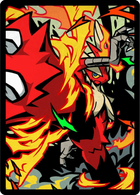 Pokemon TCG Pocket - Mega Blaziken Card Sleeve