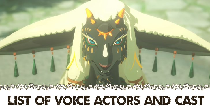 Hyrule Warriors Age of Imprisonment List of Voice Actors and Cast