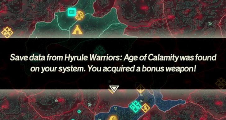 Hyrule Warriors Age of Imprisonment Save Data Bonus Rewards