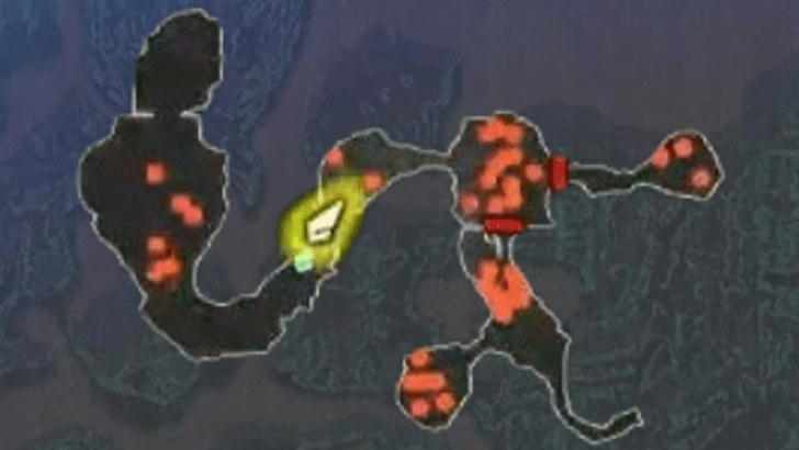 Shadows in the Depths Map