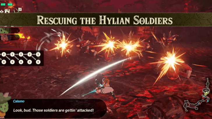 Rescuing the Hylian Soldiers Challenge