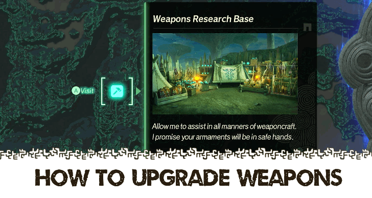 Hyrule Warriors Age of Imprisonment - Weapon Upgrade Guide How to Enhance Weapons