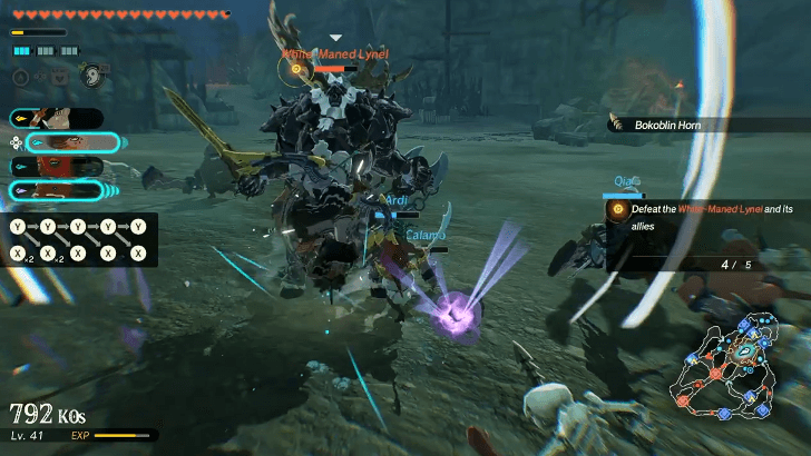 White-Maned Lynel at the end of the Battle