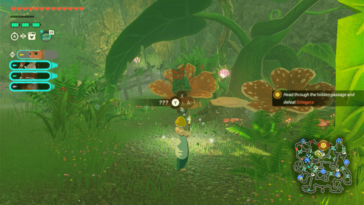 Korok Seed Overworld Location