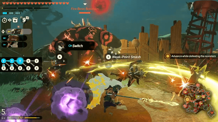 Fire Boss Bokoblin Ambush