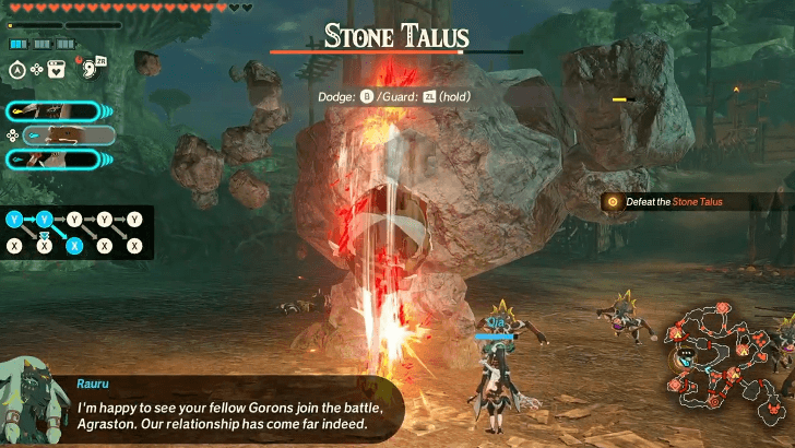 Stone Talus in the first outpost