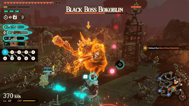 burning Black Boss Bokoblin