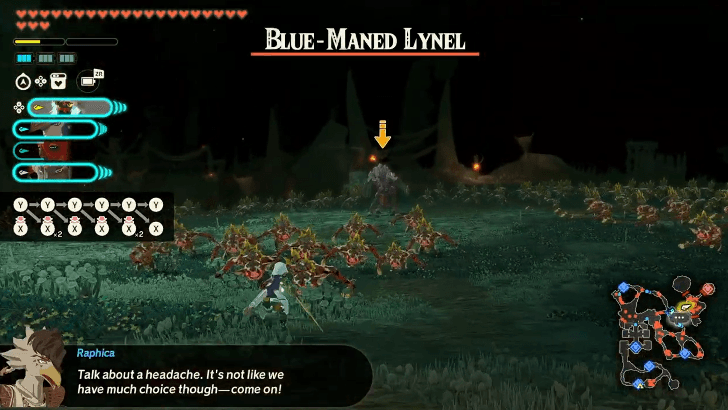 gloomed Blue-Maned Lynel