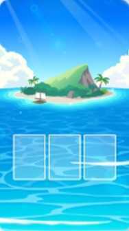 Pokemon TCG Pocket - Deserted Island Backdrop