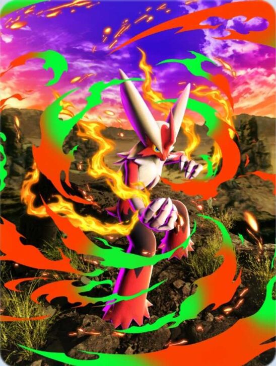 Pokemon TCG Pocket - Mega Rising Mega Blaziken Cover