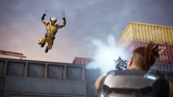 Marvel’s Wolverine Jumping To An Enemy