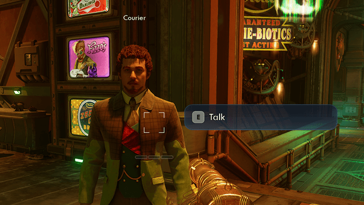 1 - Speak to the Courier