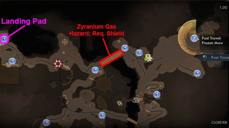 4 - Reach the Frozen Maw