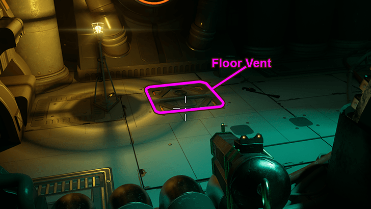 8 - Floor Vent to Bypass the Zyranium