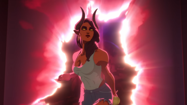 Dispatch Malevola Coming Out Of A Portal