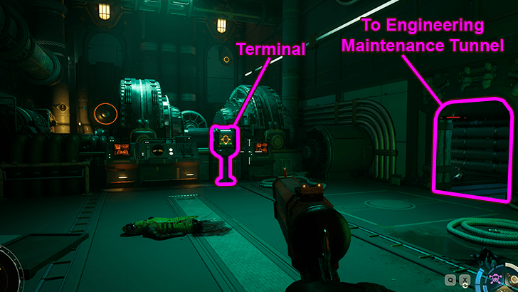 11 - To Engineering Maintenance Tunnel