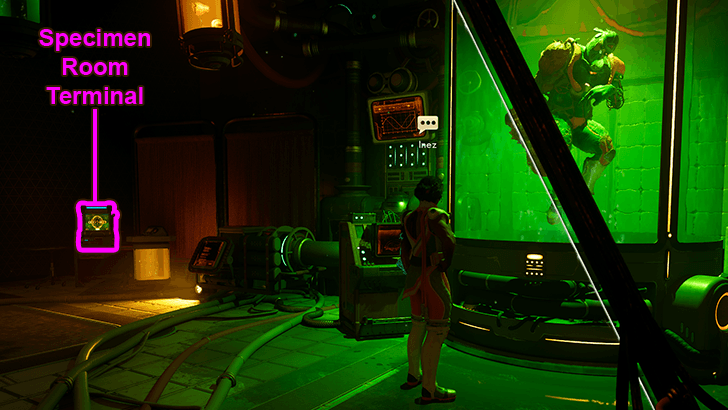 15 - Specimen Room Terminal