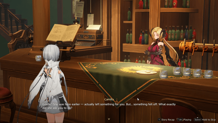 Duet Night Abyss The Sorrows of Miss Crate Ask About Giselle