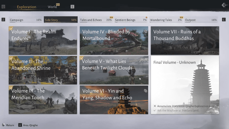 WWM - Complete Side Quests to Earn Rewards