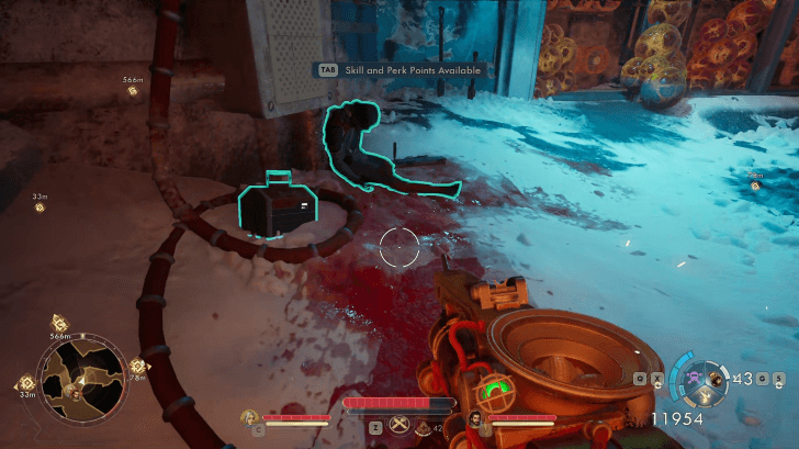 Auxiliary Pump Location