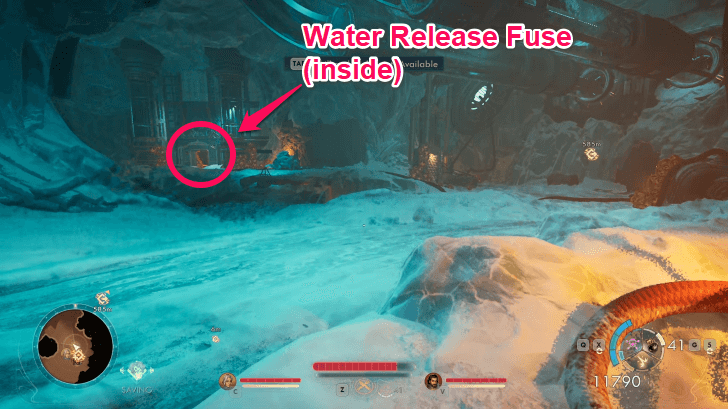 Water Release Fuse Location