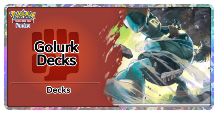 Pokemon TGC Pocket - Golurk Best Deck Build and How to Play