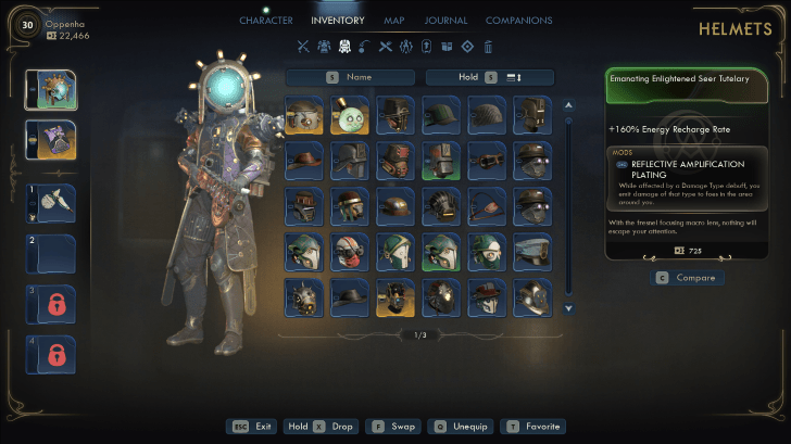 Emanating Enlightened Seer Tutelary Helmet