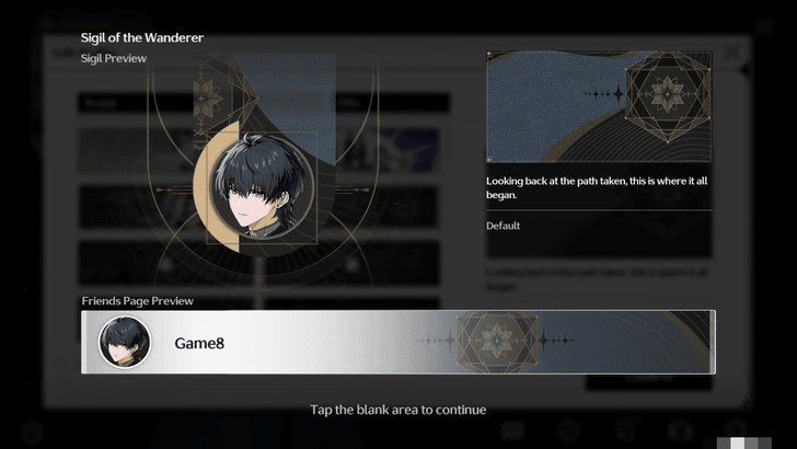 Wuthering Waves Sigil Preview