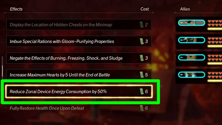 Reduce Zonai device energy consumption