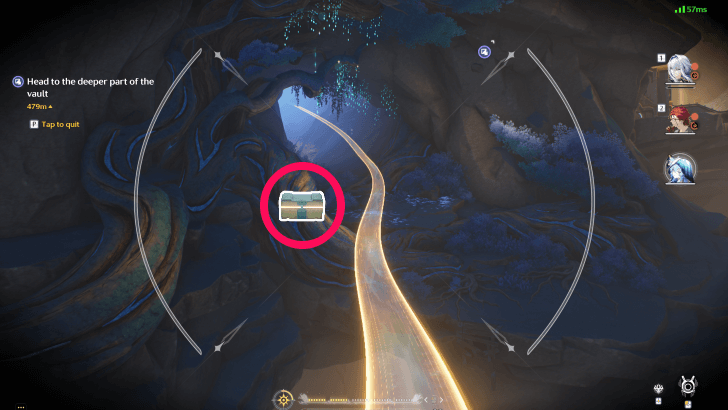 Unknown Vault Area Train Track Chest 1