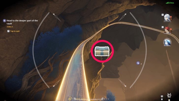 Unknown Vault Area Train Track Chest 2