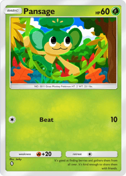 Pokemon TCG Pocket - B1 013 Pansage