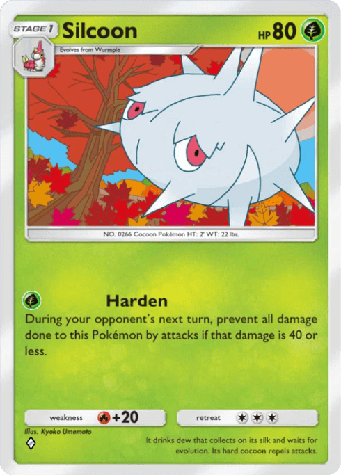 Pokemon TCG Pocket - B1 004 Silcoon
