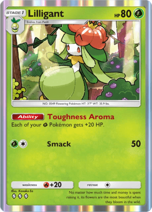 Pokemon TCG Pocket - B1 018 Lilligant
