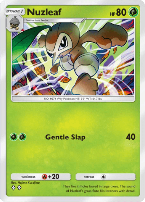 Pokemon TCG Pocket - B1 009 Nuzleaf