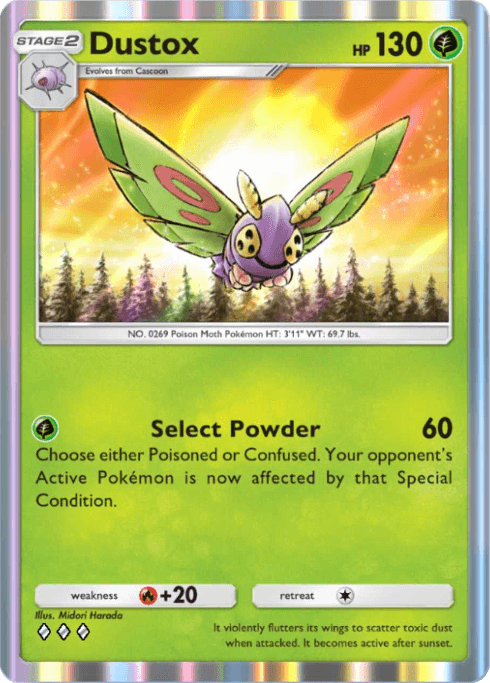 Pokemon TCG Pocket - B1 007 Dustox