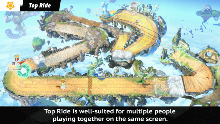 Kirby Air Riders Top Ride Mode