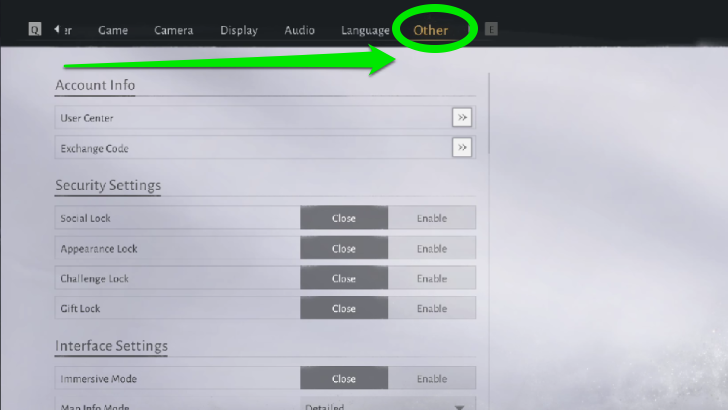Look for Other in the Top Category