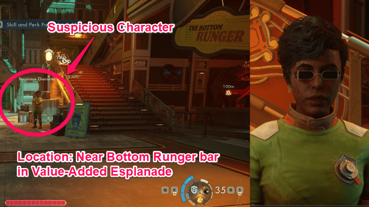 Suspicious Character Undisputed Claim