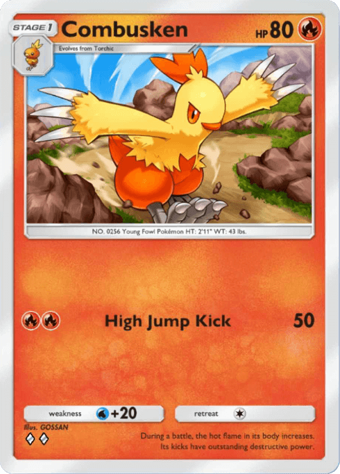 Pokemon TCG Pocket - B1 034 Combusken