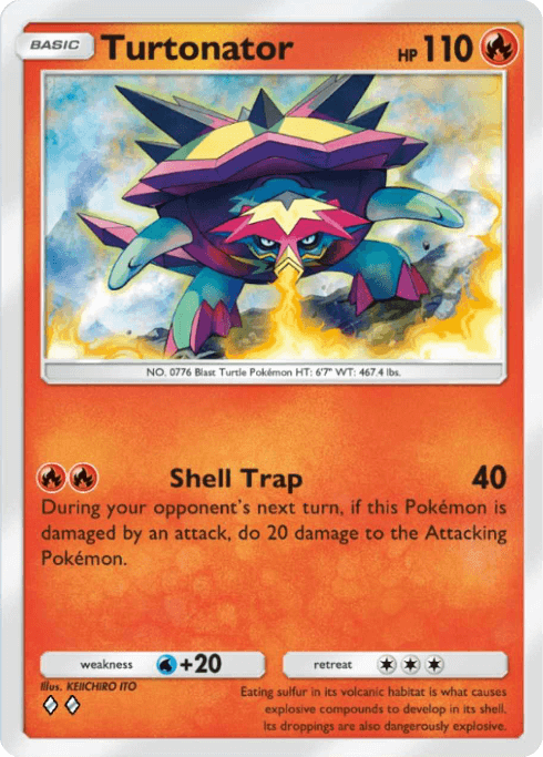 Pokemon TCG Pocket - B1 047 Turtonator