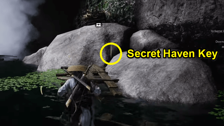 WWM - Get Secret Haven Key Between Rocks