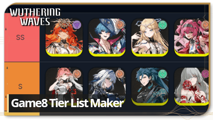Wuthering Waves Tier List Maker
