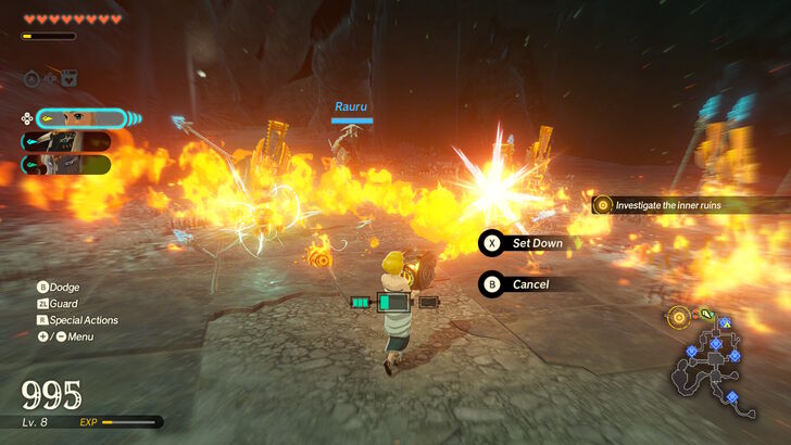 Age of Imprisonment Using the Flame Emitter